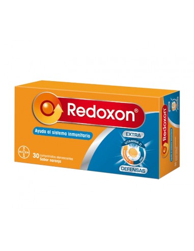 Redoxon 1g comprimidos efervescente sabor naranja, 30 Comprimidos