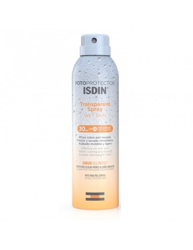 Isdin Fotoprotector Transparent Spray Wet Skin SPF30 , 250 ml