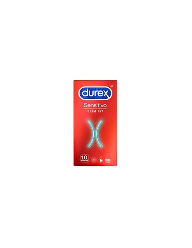 Durex Preservativos Sensitivo Slim Fit ,10 unidades