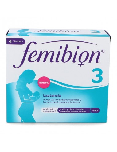 Femibion 3 Lactancia, 28 comprimidos + 28 cápsulas