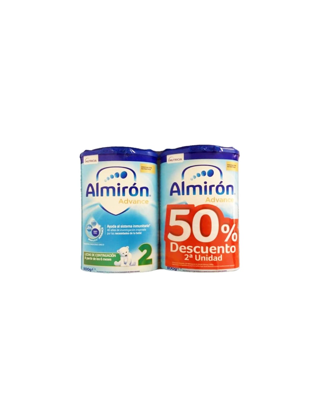 Almiron Advance Pronutra 2 Leche De Continuación 800 Gr
