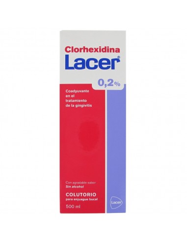 Lacer Clorhexidina 0.2 , 500 ml