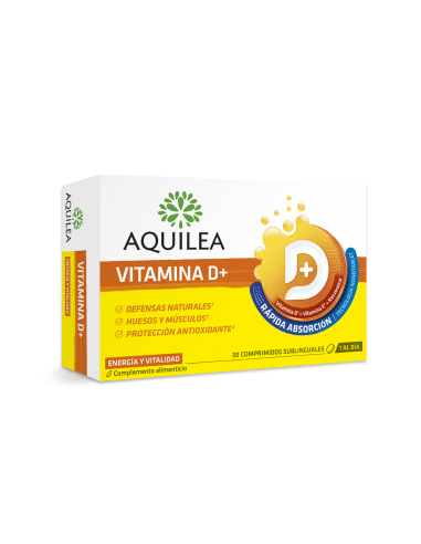 Aquilea Vitamina D+ 30 comprimidos sublinguales