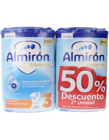 Almirón PACK Advance con Pronutra 3  2 x 800g