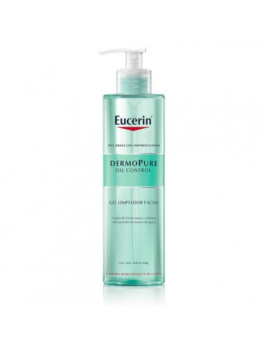 Eucerin DermoPure Oil Control Gel Limpiador 400 ml