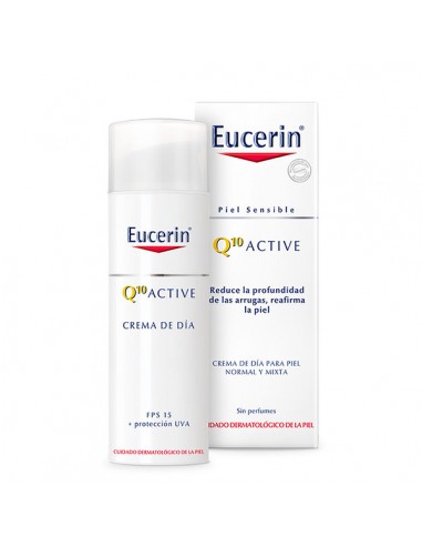 Eucerin Q10 Active Crema de día Piel normal o mixta 50 ml