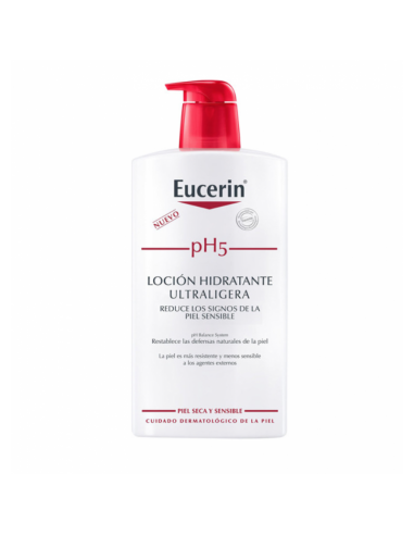 Eucerin pH5 Loción Hidratante Ultraligera 1000 ml