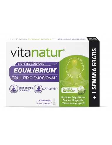 Vitanatur Equilibrium 60 comprimidos + 1 Semana Gratis