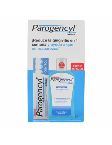 Parogencyl Control Encías Pasta Dentífrica 125 ml + Parogencyl Control Enjuague 500 ml