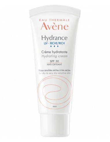 Avene Hydrance UV- Rica Crema Hidratante SPF30 40 ml + REGALO Fluido Desmaquillante 100 ml