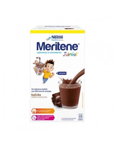 Meritene Junior Sabor Chocolate 15 sobres