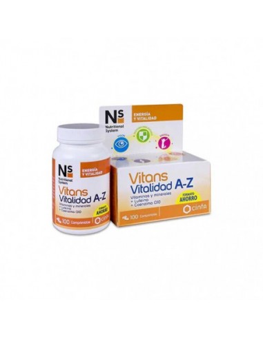 NS Vitans Vitalidada A-Z 100 Comprimidos
