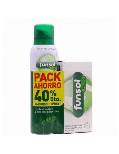 Funsol Pack Ahorro Polvo 60 g + Spray 150 ml