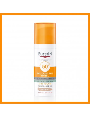 Eucerin Sun Oil Control FPS50+ Tono Medio 50 ml