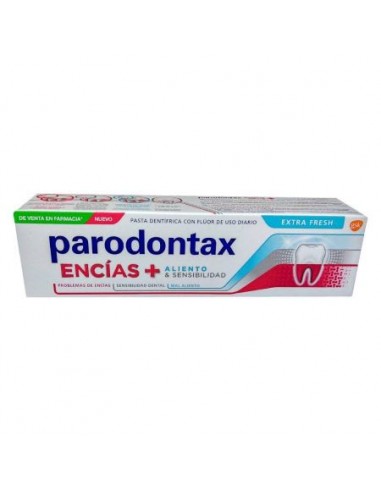 Parodontax Encías + Aliento + Sensibilidad Parodontax Encías + Aliento + Sensibilidad Extra Fresh 75 ml