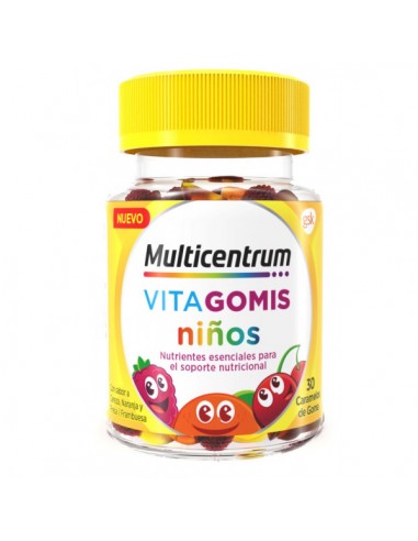 Multicentrum Vitagomis Niños 30 Caramelos de Goma