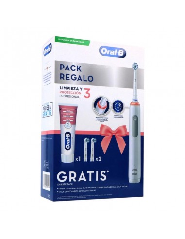 Oral- B Pack Regalo Cepillo Eléctrico Limpieza Profesional 3