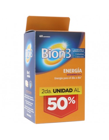 Pack Bion3 Energía 2 x 30 Comprimidos