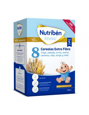 Nutribén Innova 8 Cereales Extra Fibra 600 g