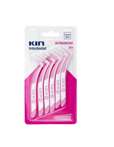 Kin Cepillo Interdental Ultramicro 0.6 mm 6 Unidades