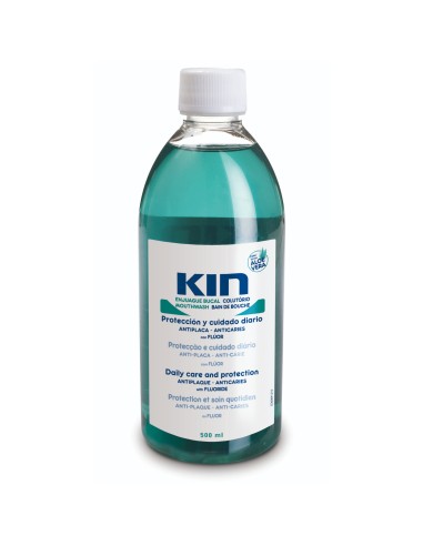 Kin Enjuague Bucal De Uso Diario 500ml