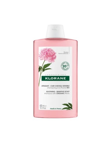 Klorane Champú Calmante al Extracto de Peonia 400ml