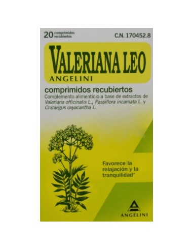 Valeriana Leo Angelini 20 Comprimidos