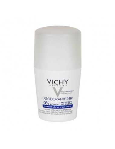 Vichy Desodorante Sin Sales De Aluminio 24h Roll-On 50 ml