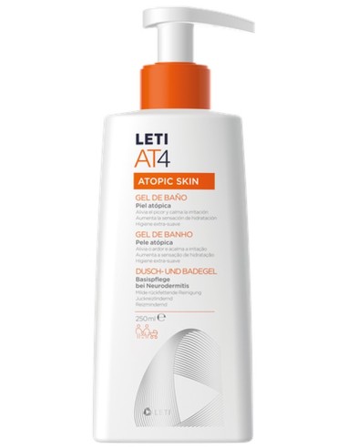 LETI AT4 Gel de Baño 250 ml + Crema Corporal 50 ml