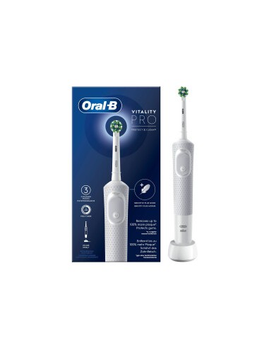 Oral B Vitality Pro Cepillo Elléctrico Color Blanco 1 Unidad