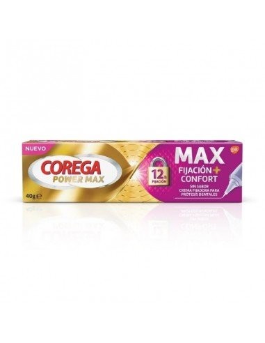 Corega Power Max Fijación + Confort 40 g