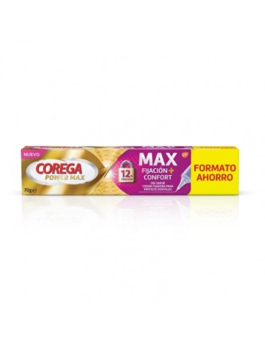Corega Power Max Fijación + Confort 70 g