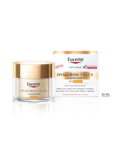 Eucerin Hyaluron-Filler + Elasticity Crema De Día FPS15 50 ml