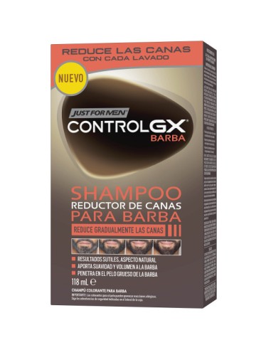 Just For Men Control CX Champú Reductor De Canas 118 ml