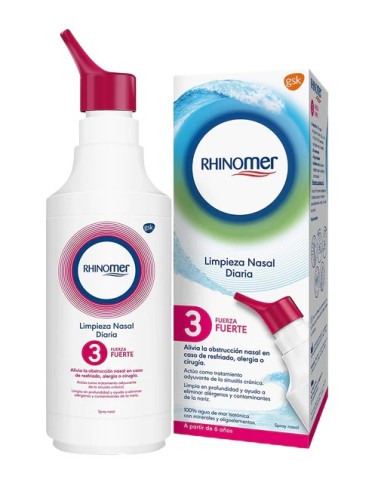 Rhinomer Limpeza Nasal Fuerza 3 180 ml