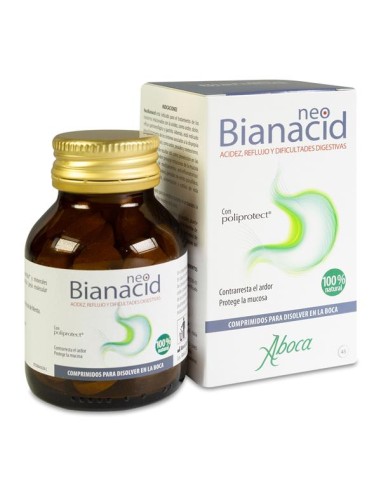 NeoBianacid Acidez y Reflujo 70 Comprimidos