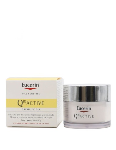 Eucerin Q10 Active Crema De Día Para Piel Seca 50 ml