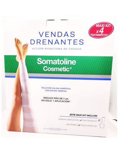Somatoline Cosmetic Vendas Acción Reductora de Choque 4 Tratamientos