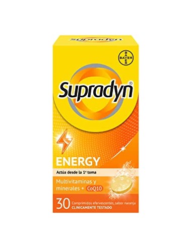 Supradyn Energy Comprimidos Efervescentes 30 Comprimidos