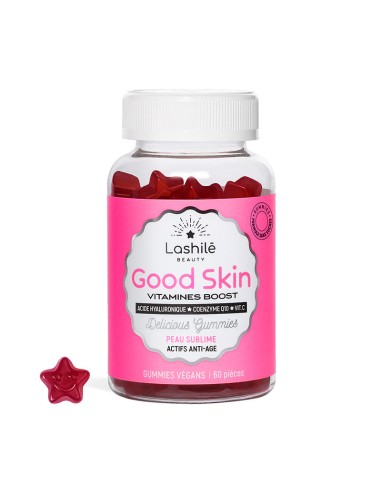Lashile Good Skin Boost de Vitaminas 60 Gominolas