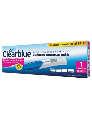 Clearblue Test de Embarazo Digital 1Ud