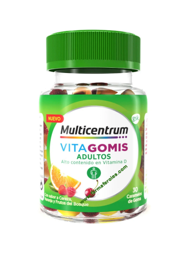 Multicentrum Vitagomis Adultos 30 Caramelos De Goma