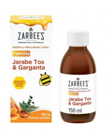 Zarbee´s Familia Jarabe Tos & Garganta 150 ml