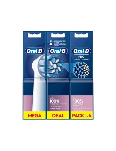 Oral-B Pro Sensitive Clean 6 Recambios