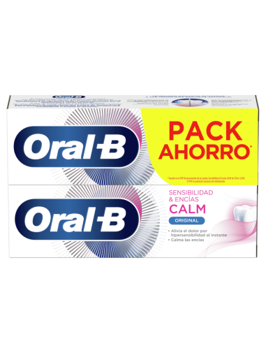 Oral - B Pack Ahorro Sensibilidad & Encías Calm 2 x 75 ml