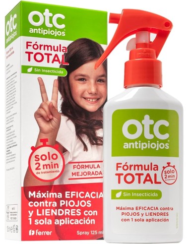 OTC Antipiojos Fórmula Total  Spray 125 ml