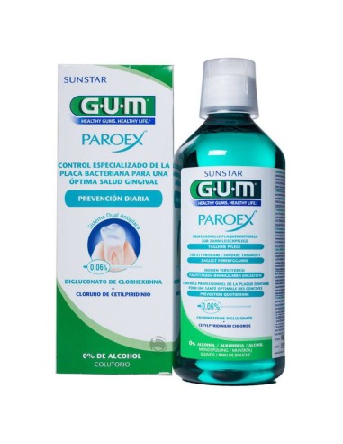 Gum Paroex Prevención Diaria Colutorio 500 ml
