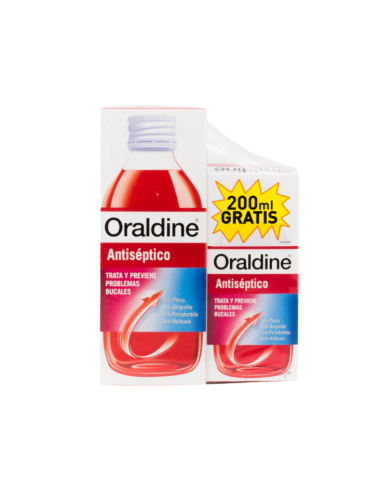 Oraldine Colutorio 400 ml + REGALO 200 ml