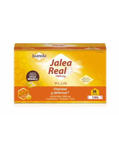 Juanola Jalea Real Plus 1000 mg 14 Sticks