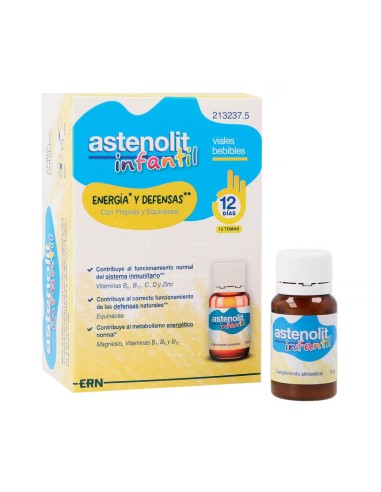 Astenolit Infantil 12 Viales